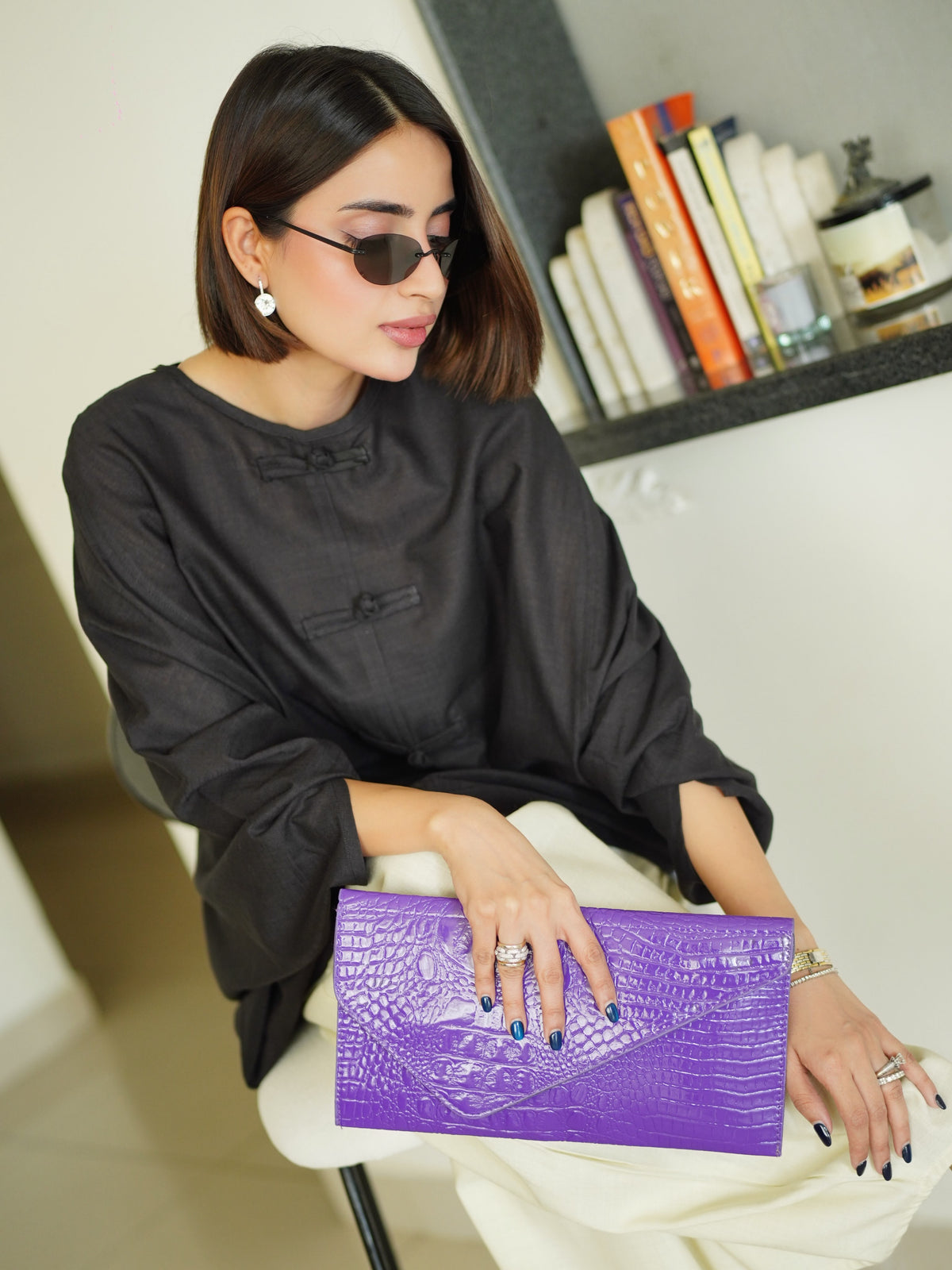 MIDNIGHT CHIC TWO-PCS SET 00186