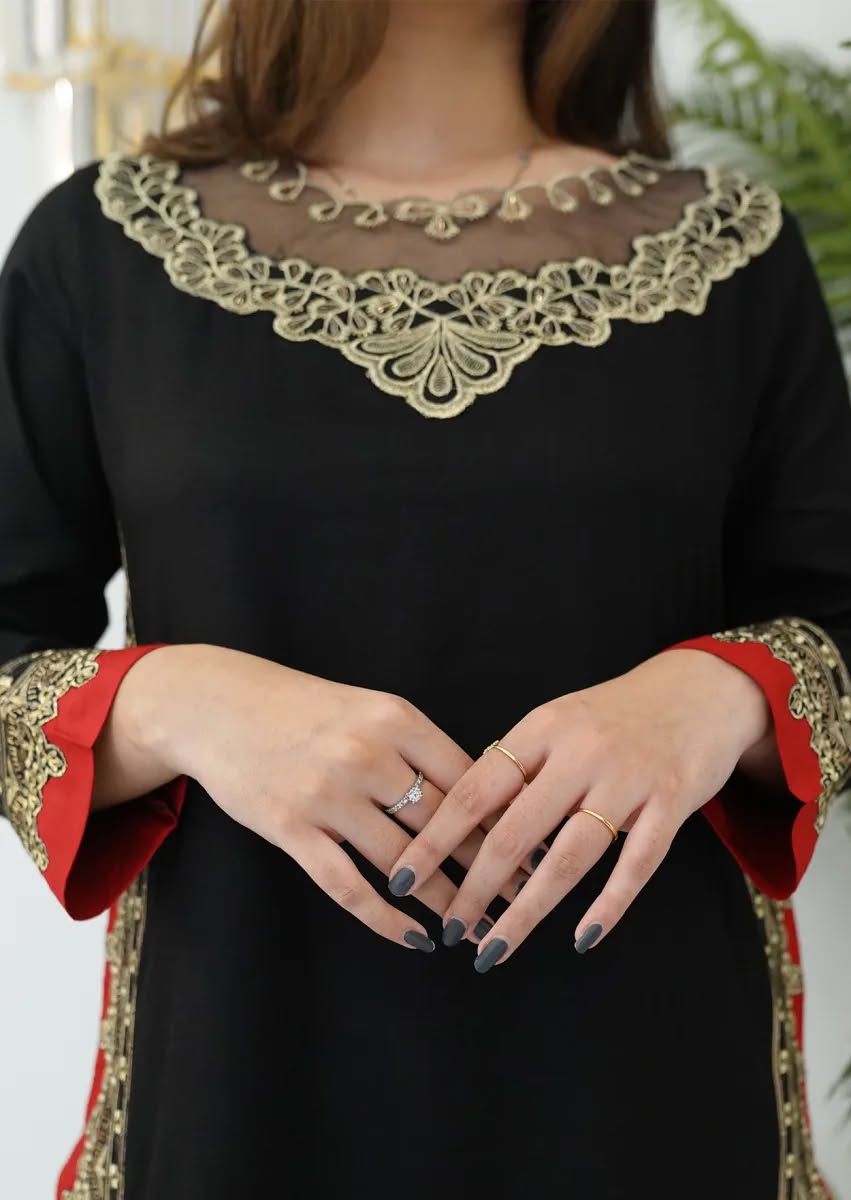 Zcc 0029 Embroidered 2pec