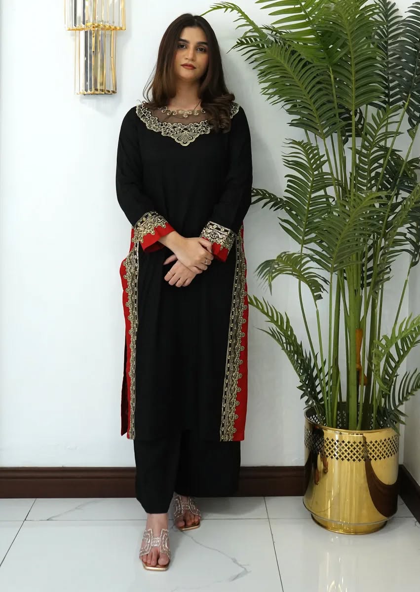 Zcc 0029 Embroidered 2pec