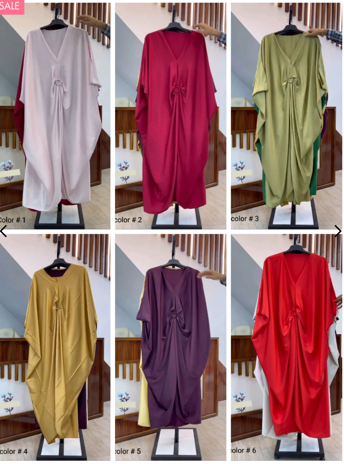 ZCC-20 ARABIC GRIP SILK KAFTAN