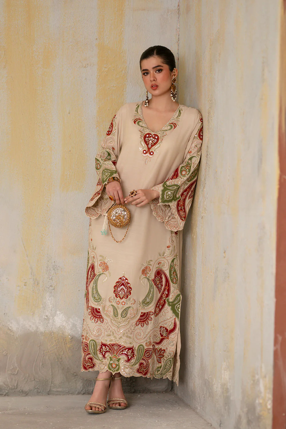 Zcc 00122 Summer Kaftan