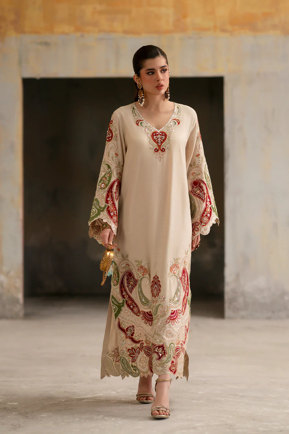 Zcc 00122 Summer Kaftan