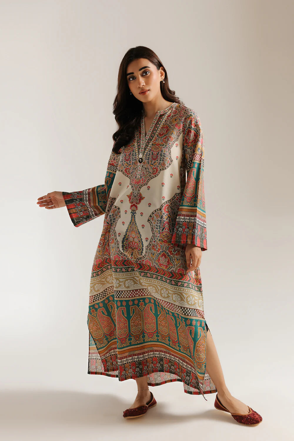 Zcc 00143 Summer Long Shirt