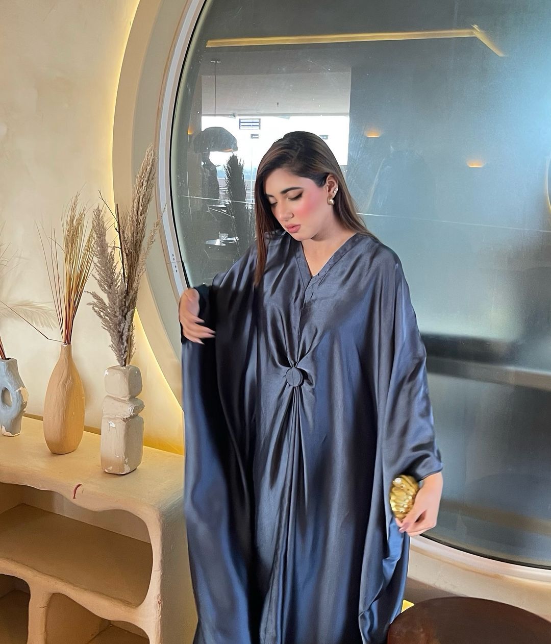 ZCC-20 ARABIC GRIP SILK KAFTAN