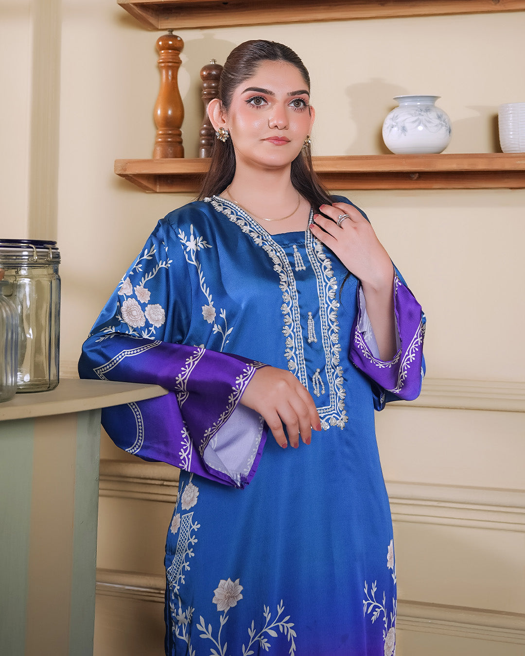 Zcc 0031 Embroidered 2pec
