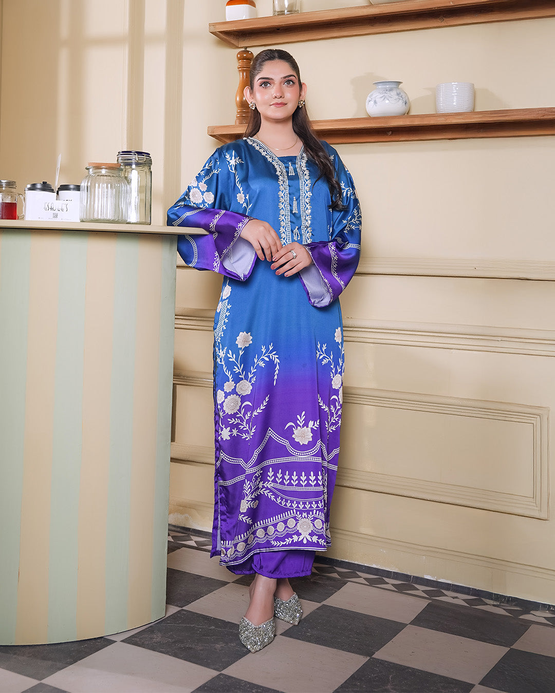 Zcc 0031 Embroidered 2pec