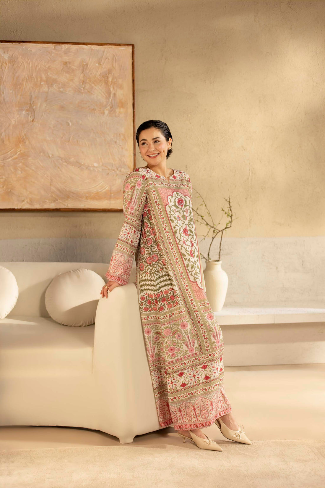 ZCC-00176 KAFTAN HANIA 2 PCS