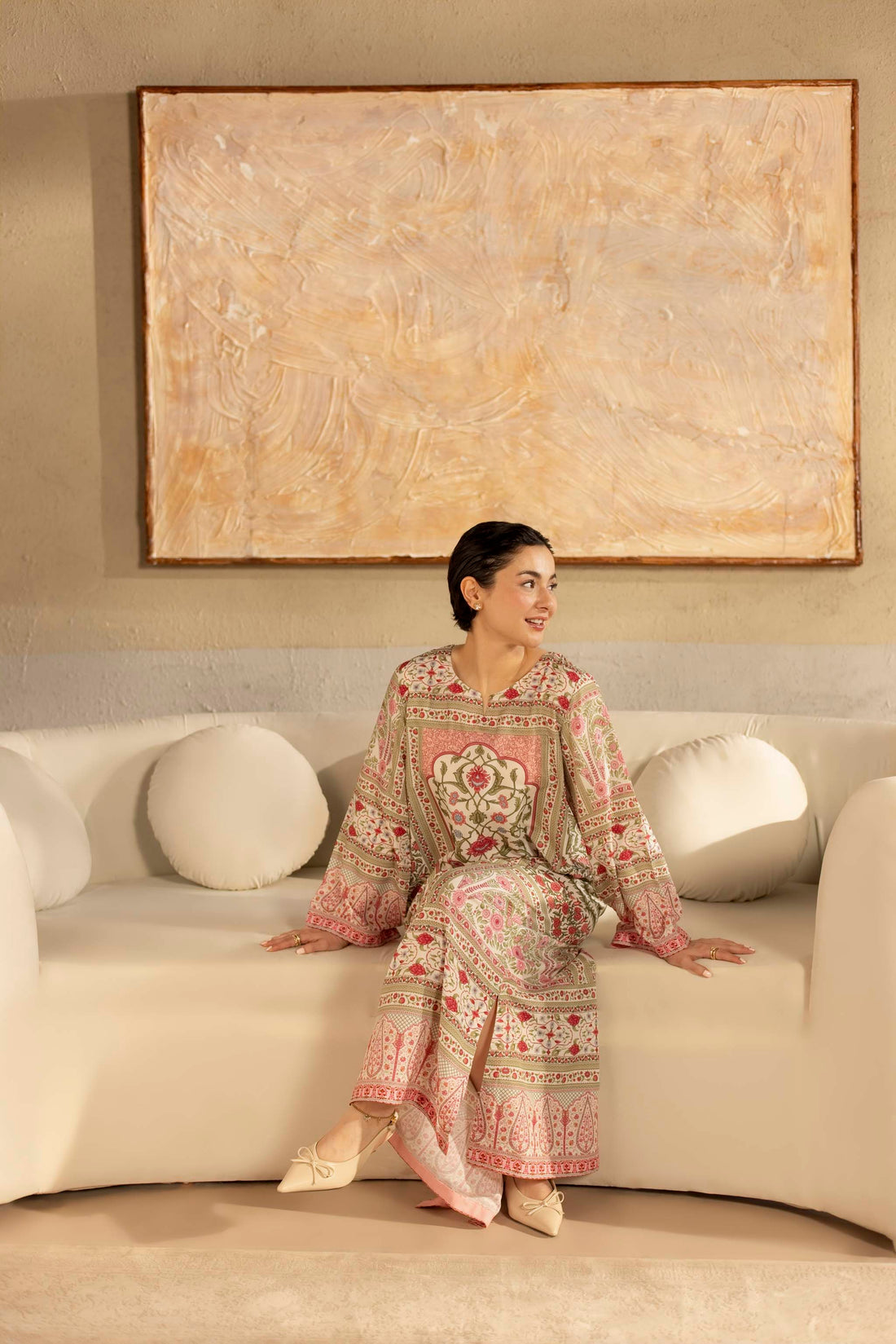 ZCC-00176 KAFTAN HANIA 2 PCS